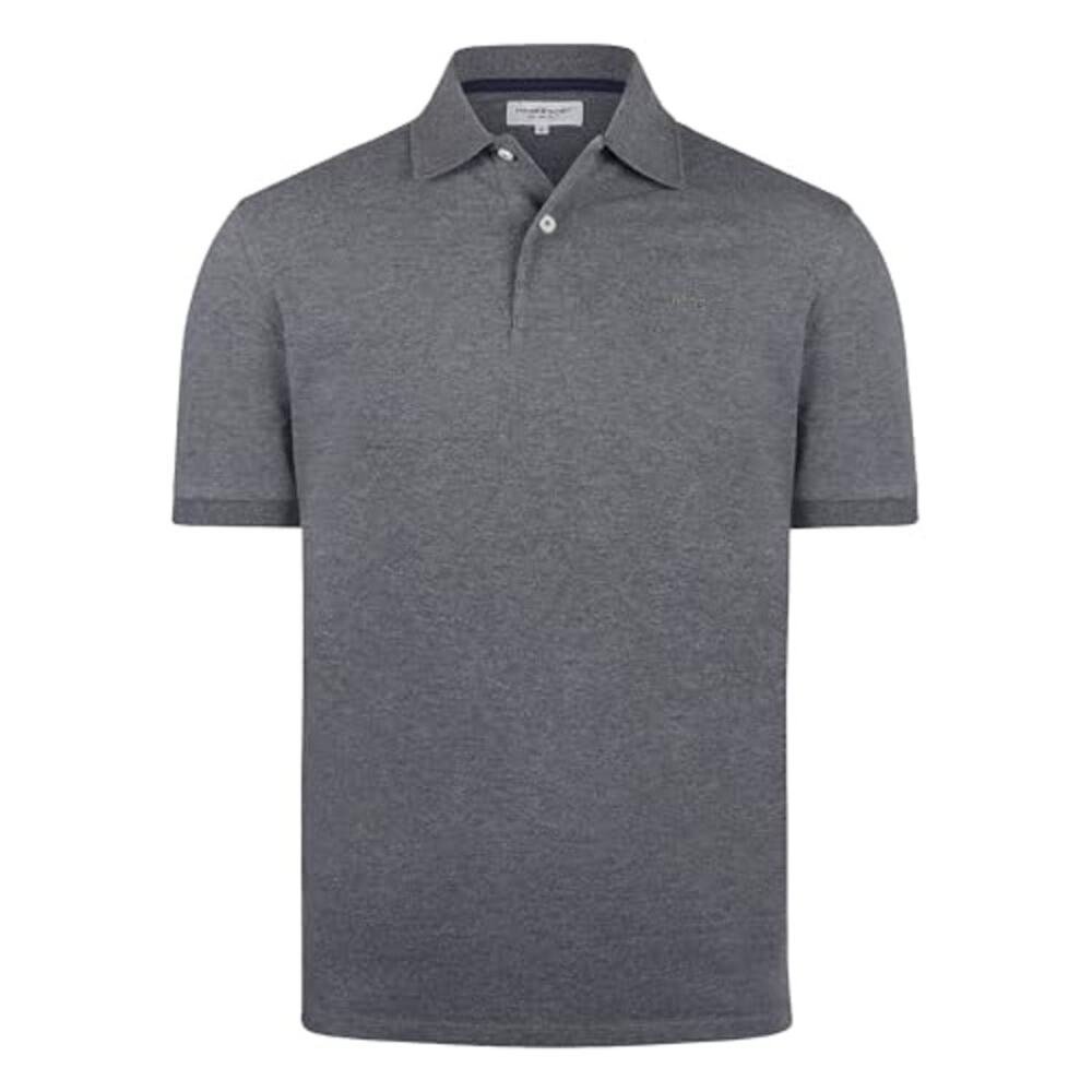 NWT MCGREGOR Classic Polo Shirts for Men, Cotton Regular Fit Shirt, Dark Grey  M